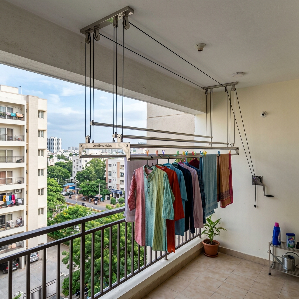 Cloth Hangers Chennai Installation