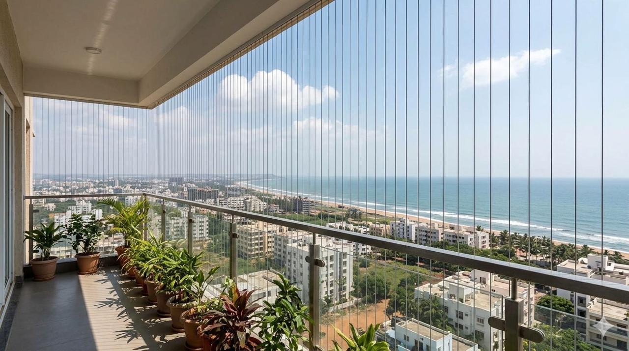 Vertical Invisible Grills Chennai