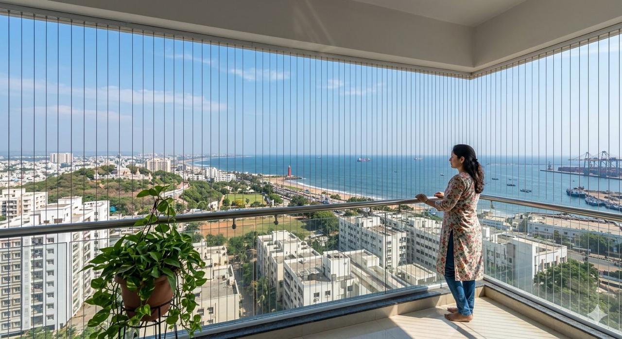 Apartment Invisible Grill